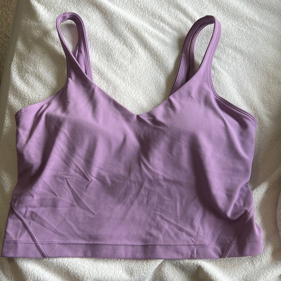 lululemon athletica Tops - Wisteria purple align tank!